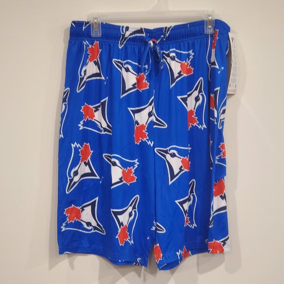 TORONTO BLUE JAYS Logo Lounge Shorts All Over Print MLB Official Licensed - Picture 10 of 10